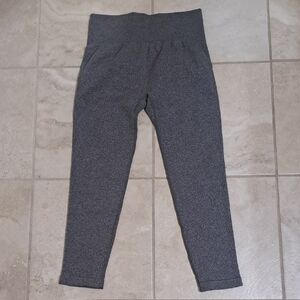 Women's Social Media VIRAL "Butt Lifting" Charcoal Leggings, LG, Wore 1x